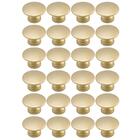 Kit 24 Puxadores De Móveis Pontos Dourados 3x2cm Armários Gav