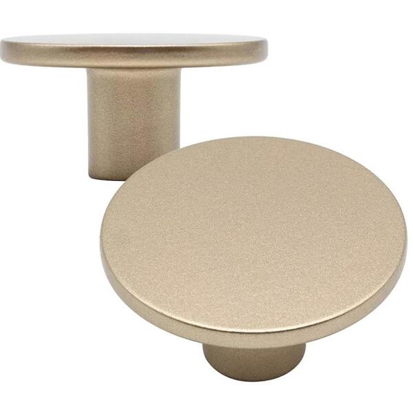 Kit 24 Puxadores Dourados Ponto Para Móveis 3,5x1,8cm Metal M