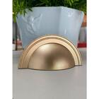 Kit 24 Puxadores Para Móveis 1753 Grenade Concha Dourado Armá