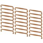 Kit 24 Puxadores Para Móveis Alça Cobre 1767 Grenade Armários