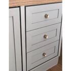 Kit 24 Puxadores Pontos Dourados Yuma Móveis Armários E Gavet