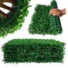 Kit 24 Quadros De Buxinho Artificiais Para Jardins De Inverno