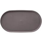 Kit 24 Travessas Bambu Ecológico Oval 23,7x13cm Bandeja Serv