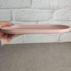 Kit 24 Travessas Bambu Ecológico Oval 23,7x13cm Bandeja Serv