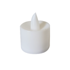 Kit 24 Velas Eletrônicas Com Pilhas Modelo Branco Led Slim