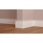 Kit 24m Linear Rodapé De Poliestireno 10cm X 15mm X 2,40m Fri