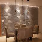 Kit 25 Painel Ripado Revestimento Decorativo Relevo Parede Ac