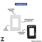 Kit 25 Pçs Tomadas E Interruptores Completo Tramontina Liz Br