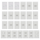 Kit 25 Pçs Tomadas E Interruptores Completo Tramontina Liz Br