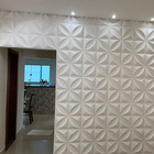 Kit 25 Placas Revestimento Auto Adesivo Pétalas 50cm X 50cm