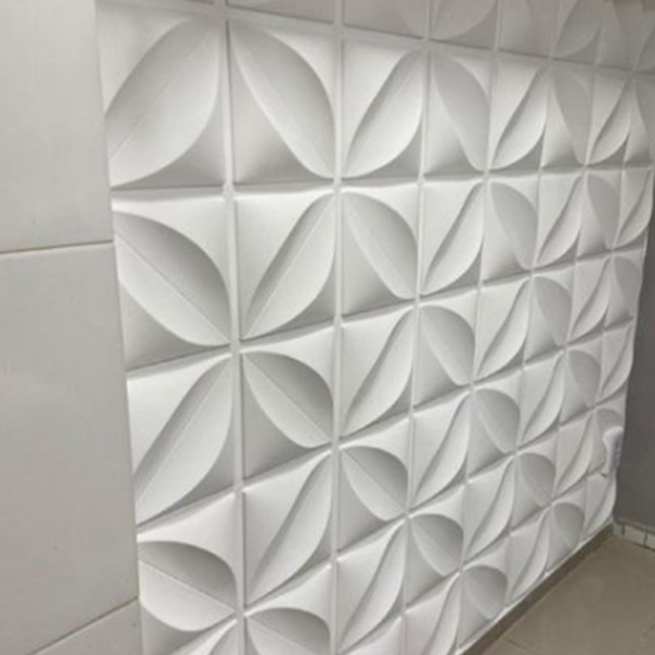 Kit 25 Placas Revestimento Auto Adesivo Pétalas 50cm X 50cm