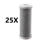 Kit 25 Refil P Filtro 7 Carbon Block Carvão Ativ Bbi Fortlev