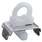 Kit 25 Terminal Max Com Metal Para Trilho/ Varão Suíço