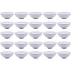 Kit 25 Tigelas De Melamina Brancas 400ml Cumbucas Para Restau