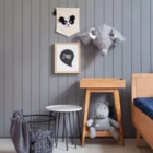 Kit 28 Paineis Shiplap Mdf 3mm Decoração Madeira Ripas Reform