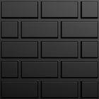 Kit 28 Placas 3d Pvc Preto Decoração Revestimento Premium De