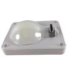 Kit 2  Luminária Lampada Quadrada 1 Led Sobrepor Liga/desliga