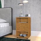 Kit 2  Mesas De Cabeceira Cielo - Mesinha Quarto -  Mizza Dec