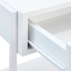 Kit 2  Mesas De Cabeceira Mordomo Lateral Cama Com Gaveta Nic