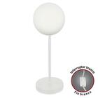 Kit 2 Abajur Luminária De Mesa Aro Jabuticaba Orby Branco