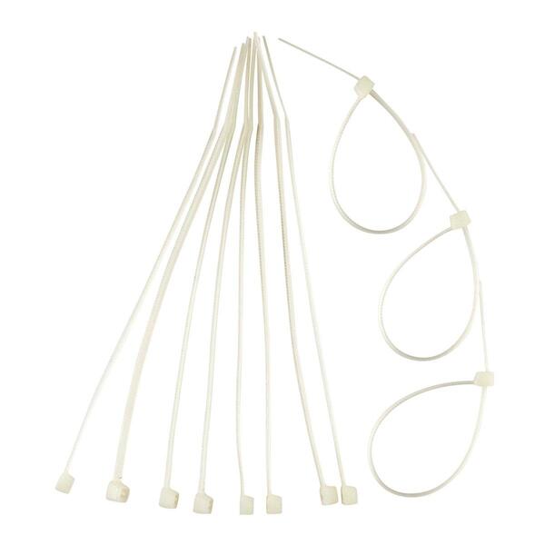 Kit 2 Abraçadeira Plástica 150,0x2,5mm Branca Emb. C/100 Un