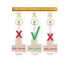 Kit 2 Acabamento De Registro Quadrado Luxo 1/2' Ou 3/4'