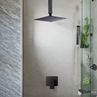 Kit 2 Acabamento P/ Registro Monocomando Padrão Deca Preto Fo