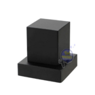 Kit 2 Acabamento Registro Quadrado 1/2 3/4 Padrão Deca Preto