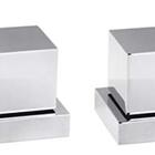 Kit 2 Acabamentos P/registro Quadrado 3/4 Padrão Deca Del Met