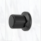 Kit 2 Acabamentos Para Registro C40 Abs Preto Padrão Deca