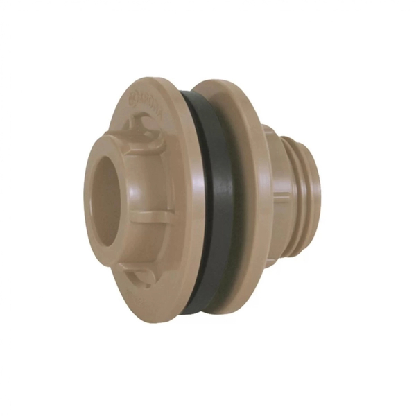 Kit 2 Adaptador Soldável Flange P/caixa D'agua  25mmx3/4"