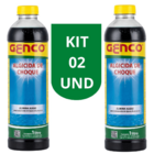 Kit 2 Algicida Choque Piscina Agua Verde Elimina Algas Genco