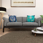 Kit 2 Almofadas Cheias 40cm Quarto Sala Decoração Com Zíper