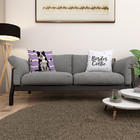 Kit 2 Almofadas Cheias Pet Cachorro Sala Quarto 40cm Lilás