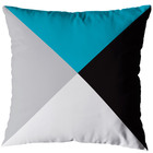 Kit 2 Almofadas Cheias Quarto Sala 40cm Cama Sofá Azul