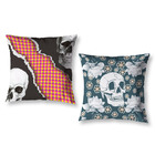 Kit 2 Almofadas Cheias Sala Quarto 40cm Cama Sofá Caveira