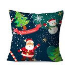 Kit 2 Almofadas De Natal Merry Christmas