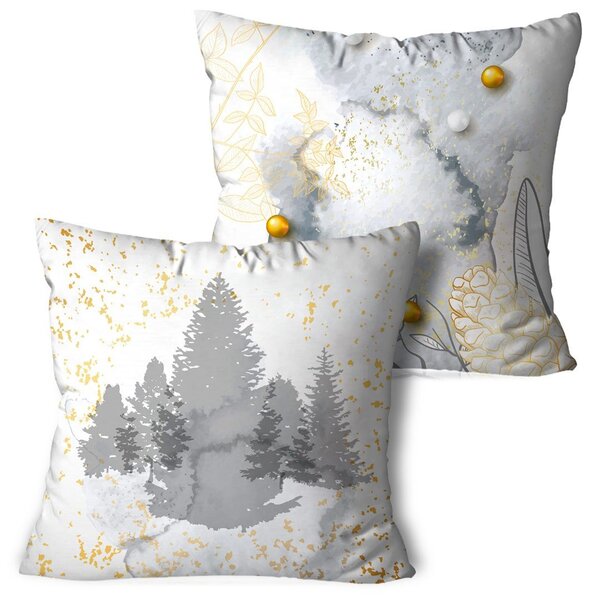Kit 2 Almofadas De Natal Pinheiro Premium