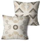 Kit 2 Almofadas Decorativas Geométrico Vintage
