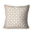 Kit 2 Almofadas Decorativas Ornamentos Beje