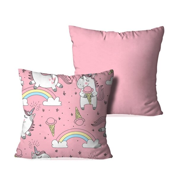 Kit 2 Almofadas Decorativas Unicorn Cute