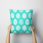 Kit 2 Almofadas Feliz Páscoa