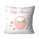 Kit 2 Almofadas Feliz Páscoa