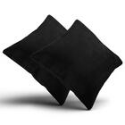 Kit 2 Almofadas Preta 43x43cm Cada