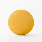 Kit 2 Almofadas Redondas Amarelo Único