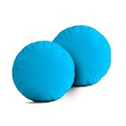 Kit 2 Almofadas Redondas Azul Céu Único
