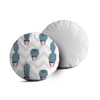 Kit 2 Almofadas Redondas Cactos Único