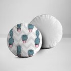 Kit 2 Almofadas Redondas Cactos Único