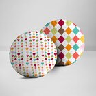 Kit 2 Almofadas Redondas Love Único