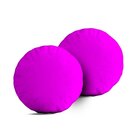 Kit 2 Almofadas Redondas Magenta Único